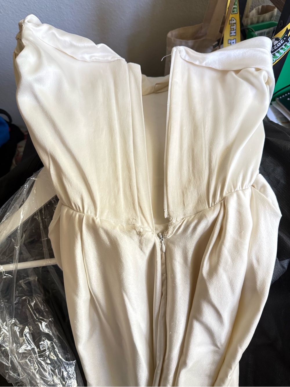 Vivienne Westwood Nova Cocette Ivory Satin Gown (2022) - Picture 10 of 10